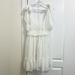 SHEIN Classic White Dress